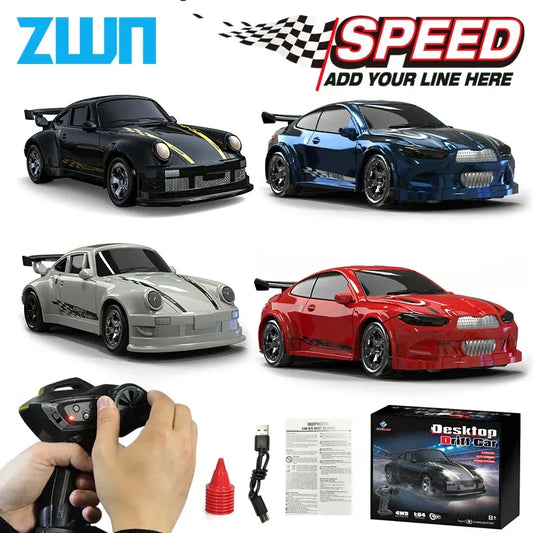 1/64 High-Speed Drift RC Car 4WD Mini Remote Control Racing Toy - BIG FRENCHIES
