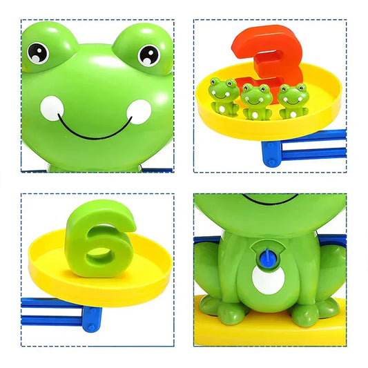 Frog Balance Math Toy | Kids Educational Addition & Subtraction Game - BIG FRENCHIES