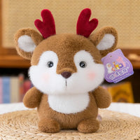 Cute Plush Companion Doll Anime Elephant Rabbit Bear Panda Cartoon Desk Companion Doll 16cm Soft Plush Toy Sleeping Gift