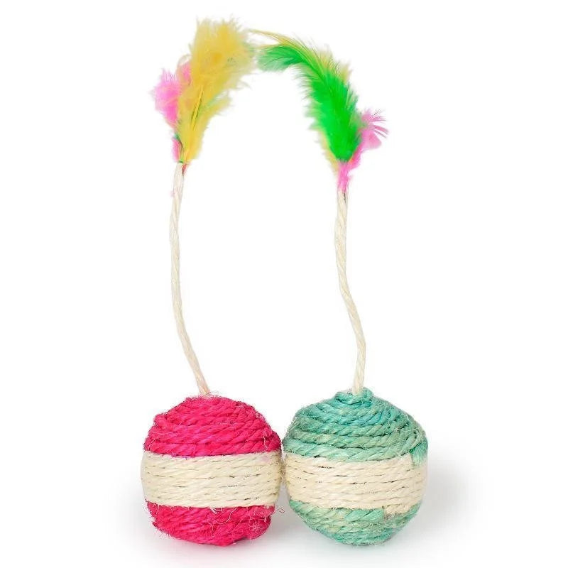 Durable Sisal Ball Cat Toy - BIG FRENCHIES
