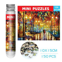150PCS Oil Painting Jigsaw Puzzles – Mini Test Tube Educational Toy - BIG FRENCHIES