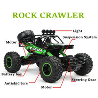1:12/1:16 4WD RC Car Off-Road Buggy Remote Control Toy for Kids - BIG FRENCHIES