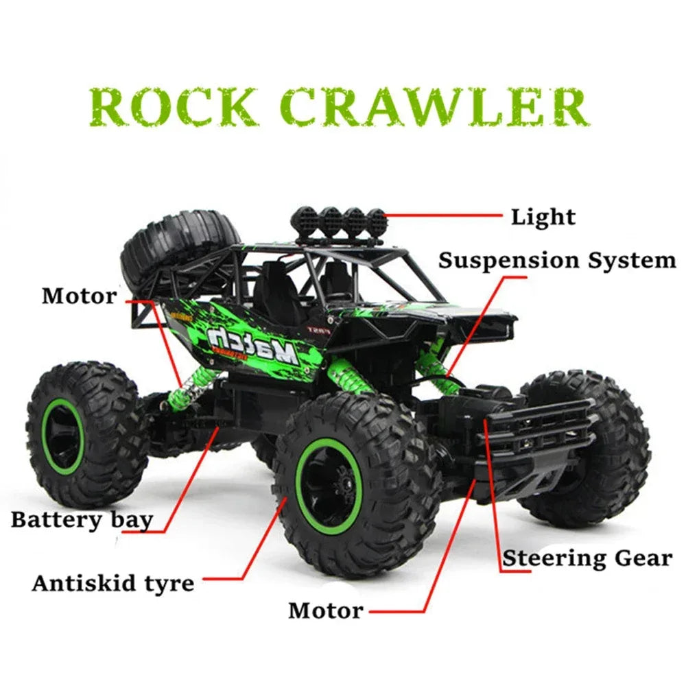1:12/1:16 4WD RC Car Off-Road Buggy Remote Control Toy for Kids - BIG FRENCHIES
