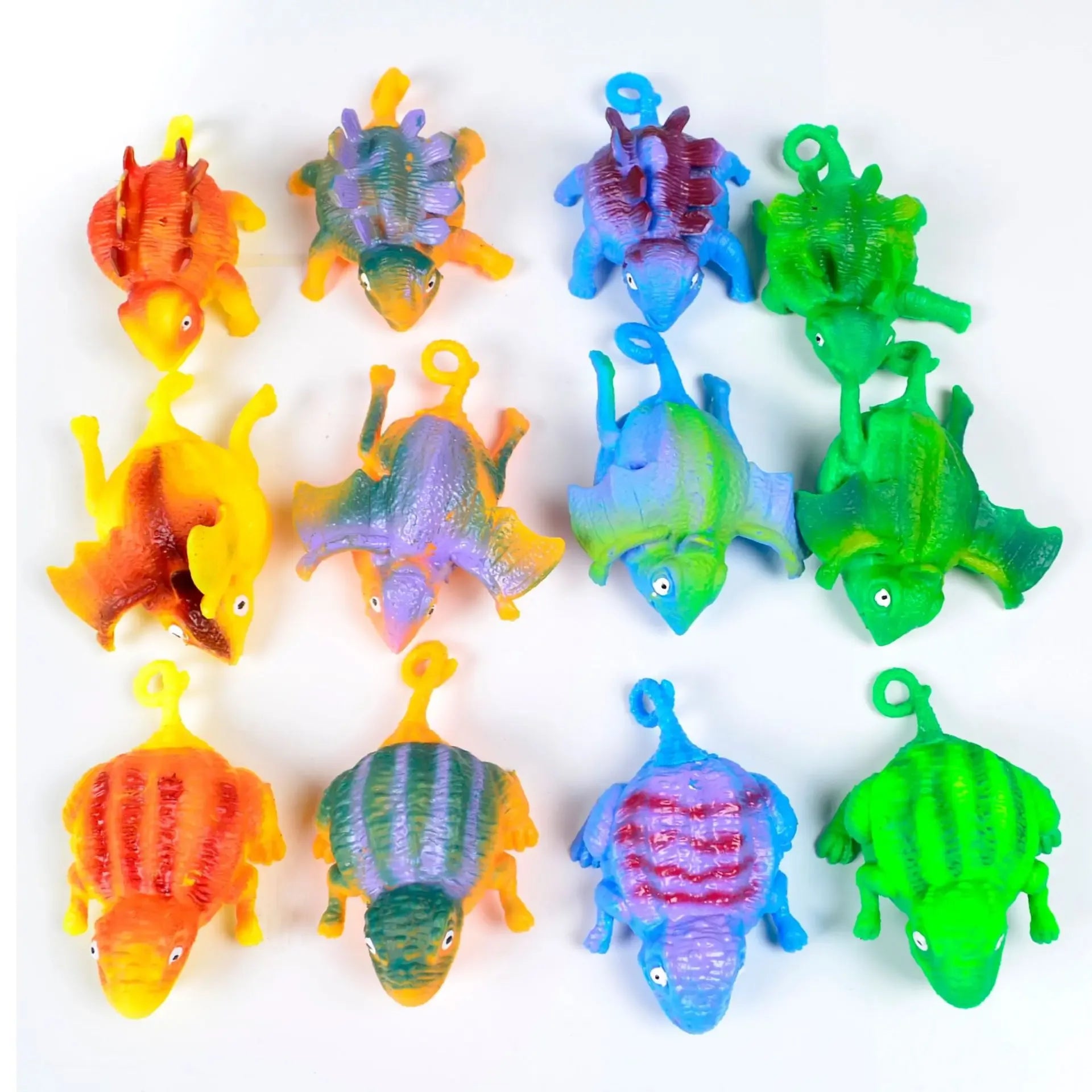 3PCS Inflatable Dinosaur Squeeze Vent Ball Fidget Toy Set - BIG FRENCHIES