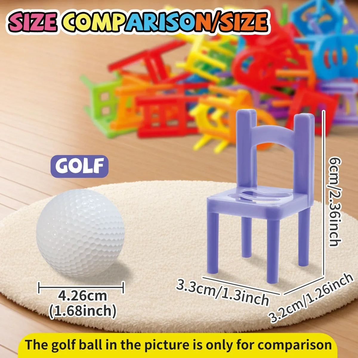 Stacking Chair Game – Educational Balance & Building Toy Set - BIG FRENCHIES