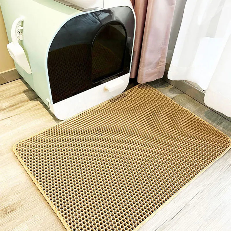 Cat Litter Mat – Waterproof Double Layer For Clean Floors - BIG FRENCHIES