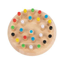 MEACAOFG Kids Wooden Memory Match Stick Chess Game Fun Block Board Game