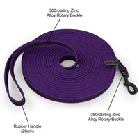 Long Dog Leash - Dual Color, Easy Training - BIG FRENCHIES