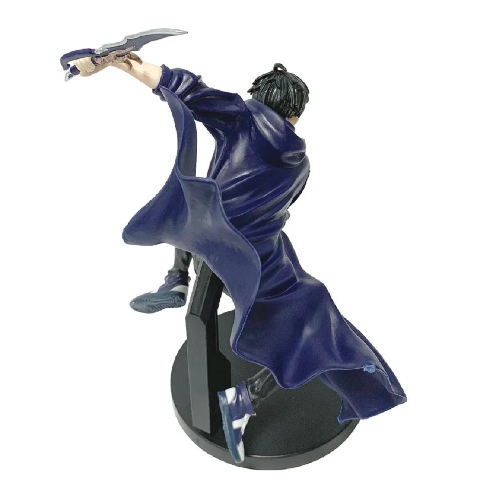Sung Jinwoo Anime Figure, Solo Leveling Shadow Monarch King Action Figurines 18 CM