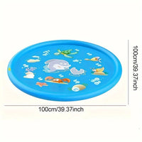 Kids Inflatable Spray Mat Water Sprinkler Pad Outdoor Play Toy - BIG FRENCHIES