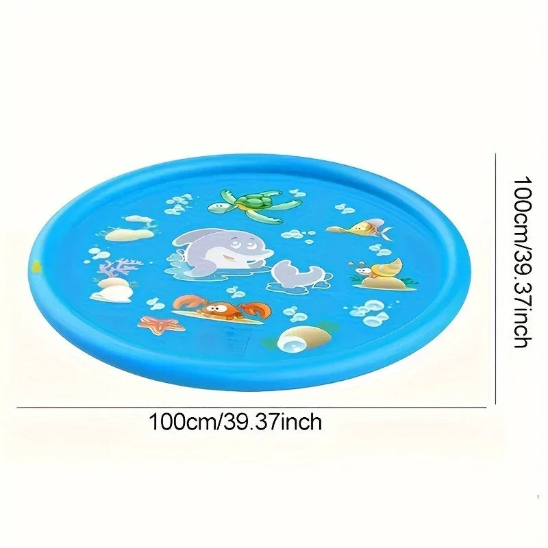 Kids Inflatable Spray Mat Water Sprinkler Pad Outdoor Play Toy - BIG FRENCHIES