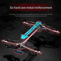 16103PRO 2.4GHz RC Car 70KM/H: Brushless 1:16 4WD Off-Road Vehicle with LED - BIG FRENCHIES