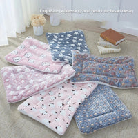Flannel Pet Sleeping Mat & Dog Bed – Soft, Washable, and Durable - BIG FRENCHIES