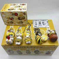 New Mofusand Bee Shaped Blind Box Twisted Egg Bee Cat Anime Figure Ornament Cute Doll Handmade Model Decor Toy Kid Birthday Gift