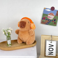 Cute Capybara Plush Toy – Hoodie with Wings Stuffed Animal Doll