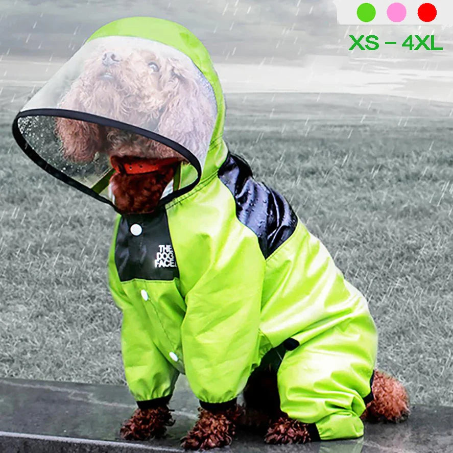 Waterproof Dog Raincoat | Keep Your Pup Dry & Happy in Any Storm - BIG FRENCHIES