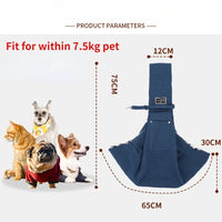 Dog Sling Carrier - Secure and Comfortable - BIG FRENCHIES