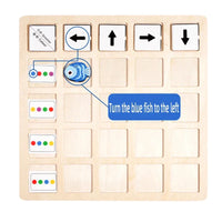 Montessori Wooden Board Game – Educational Logic & Color Toy for Kids - BIG FRENCHIES