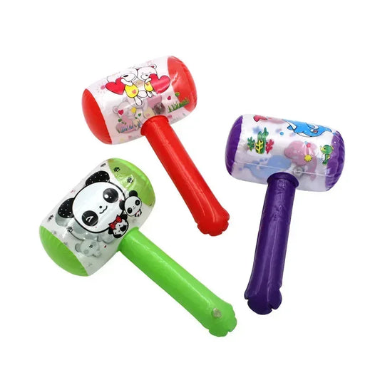 3PCS Inflatable Hammer Toy with Bell for Kids Party & Beach Games - BIG FRENCHIES