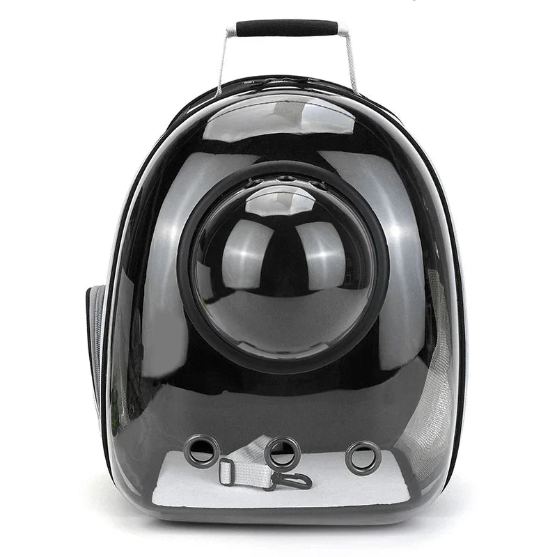 Space Capsule Pet Backpack – Ventilated Travel Carrier - BIG FRENCHIES