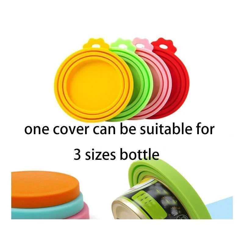 3-in-1 Pet Food Can Silicone Cover - BIG FRENCHIES