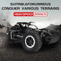 ZWN 1:16/1:20 RC Car 2WD Off-Road Remote Control Car with LED Light - BIG FRENCHIES