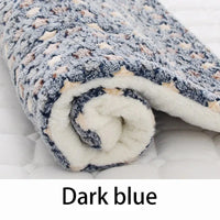 Flannel Pet Sleeping Mat & Dog Bed – Soft, Washable, and Durable - BIG FRENCHIES