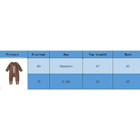 Baby Boys Girls Jumpsuit Long Sleeve Round Neck Romper Football Footie Bodysuit - BIG FRENCHIES