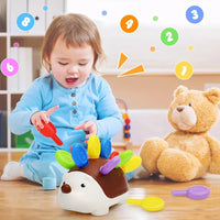 Hedgehog Montessori Toy for Toddlers – Fine Motor & Counting Skills - BIG FRENCHIES