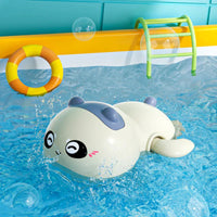 Baby Bath Toys - Swimming Clockwork Dolls & Tortoise | Fun & Safe Water Play for Kid