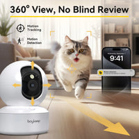 BoyKeep Smart Camera 2K WiFi Indoor Security - BIG FRENCHIES