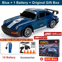 4WD Remote Control Drift Car - 1:24 Scale High-Speed Racing Car, 2.4G Radio, 20KM/H Mini RC Car for Boys & Teens