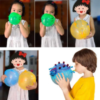 3PCS Inflatable Dinosaur Squeeze Vent Ball Fidget Toy Set - BIG FRENCHIES