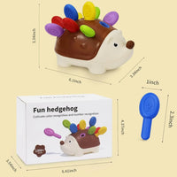 Hedgehog Montessori Toy for Toddlers – Fine Motor & Counting Skills - BIG FRENCHIES
