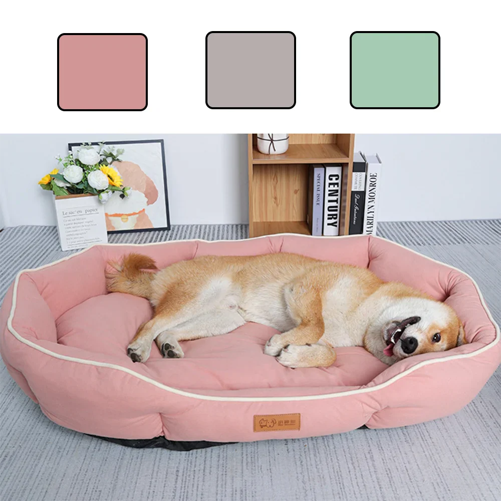 Pet Sofa Bed – Large Dog & Cat Sleeping House | Winter Warm Cushion Mat for Big Pets - BIG FRENCHIES