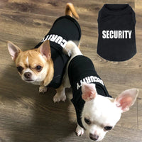 Security Clothing for Dogs Summer Pet T-shirt Costume - BIG FRENCHIES