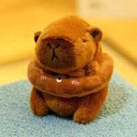 Cute Capybara Plush Toy Hoodie – Small Winged Stuffed Doll for Kids