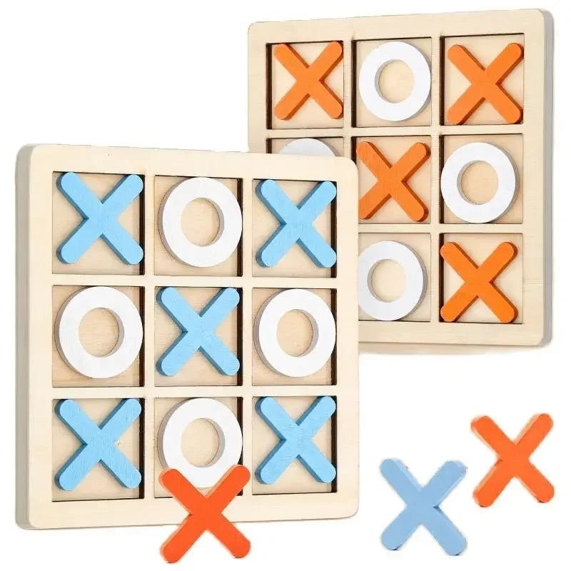 Montessori Wooden Mini Chess Puzzle Game – Brain Training Toy for Kids - BIG FRENCHIES