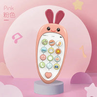 Baby Phone Toy – Musical Sound Telephone with Teether for Infants - BIG FRENCHIES