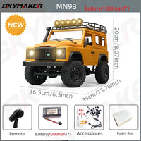 1:12 RC Car MN99s MN98 4WD Rock Crawler Remote Control Truck Toy - BIG FRENCHIES
