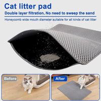 Cat Litter Mat – Waterproof Double Layer For Clean Floors - BIG FRENCHIES