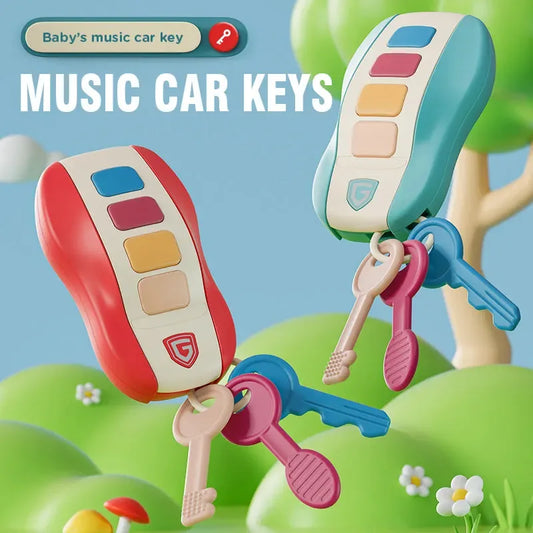 Musical Car Key Toy – Smart Vocal Remote for Baby & Toddler Play - BIG FRENCHIES