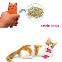 Rustle Sound Catnip Plush Pillow – Cute Cat Chew & Play Toy - BIG FRENCHIES