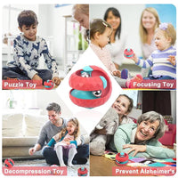 Orbit Ball Fidget Toy – Spinning Cube Stress Relief Puzzle for Kids & Adults