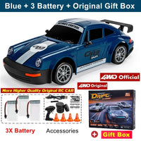 4WD Remote Control Drift Car - 1:24 Scale High-Speed Racing Car, 2.4G Radio, 20KM/H Mini RC Car for Boys & Teens