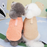 Winter Warm Plush Dog Sweater – Soft Pet Coat for Small Dogs & Puppies - BIG FRENCHIES
