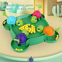 MEACAOFG Safe Beans Toy Easy to Control Colorful Eat Ball Turtle Board Game