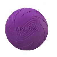 Bite-Resistant Dog Flying Disc Toy – Durable Plastic Frisbee for Outdoor Play & Puppy Training