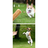 Coffee Wooden Dog Chew Stick – Tooth Pressure Relief Toy - BIG FRENCHIES