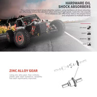 WLtoys 124016 V8 RC Car 75 KM/H High Speed 4WD Drift Off-Road - BIG FRENCHIES